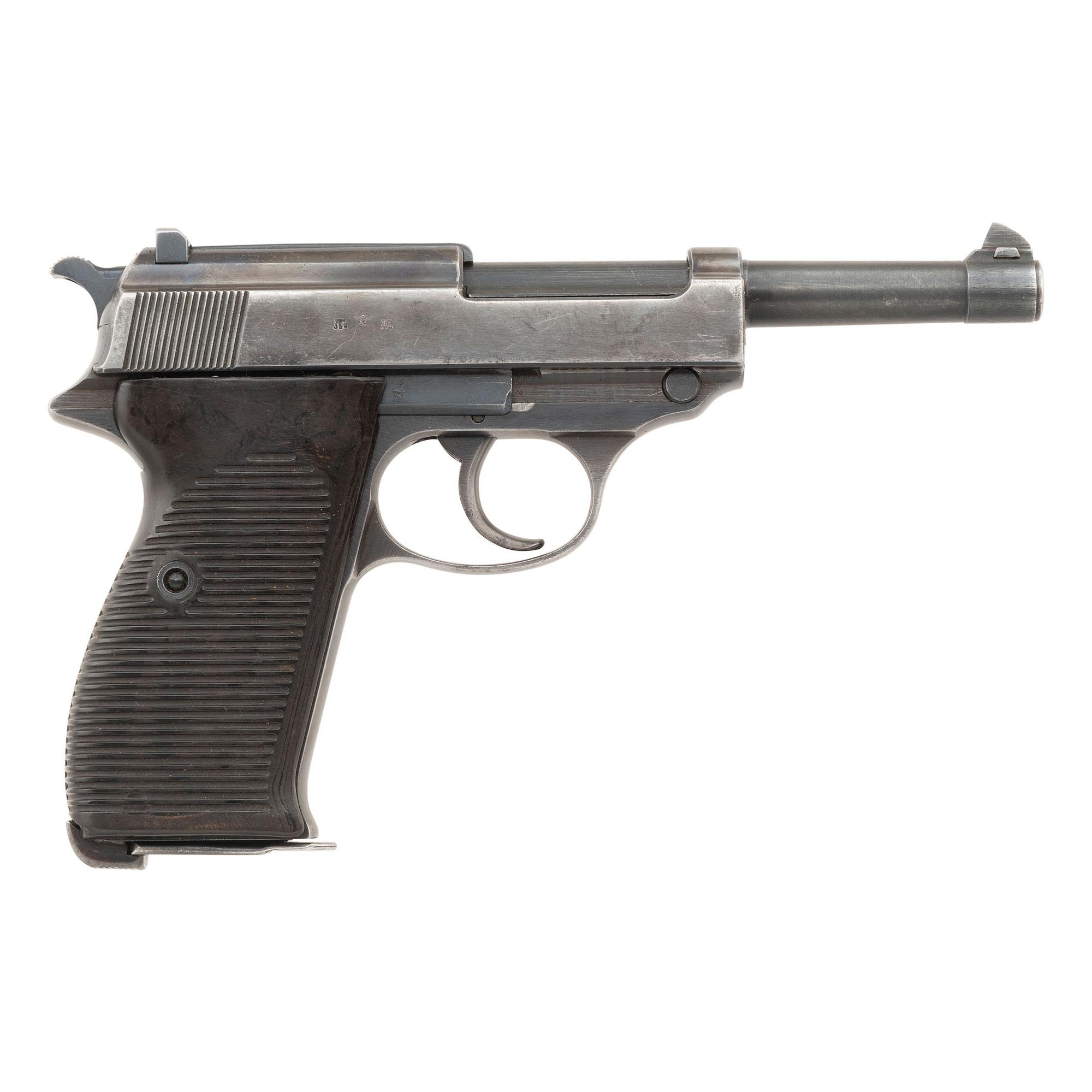 **ac41 Code Walther P38 Pistol with Scarce Radom lyo Code Holster and One Matching Magazine
