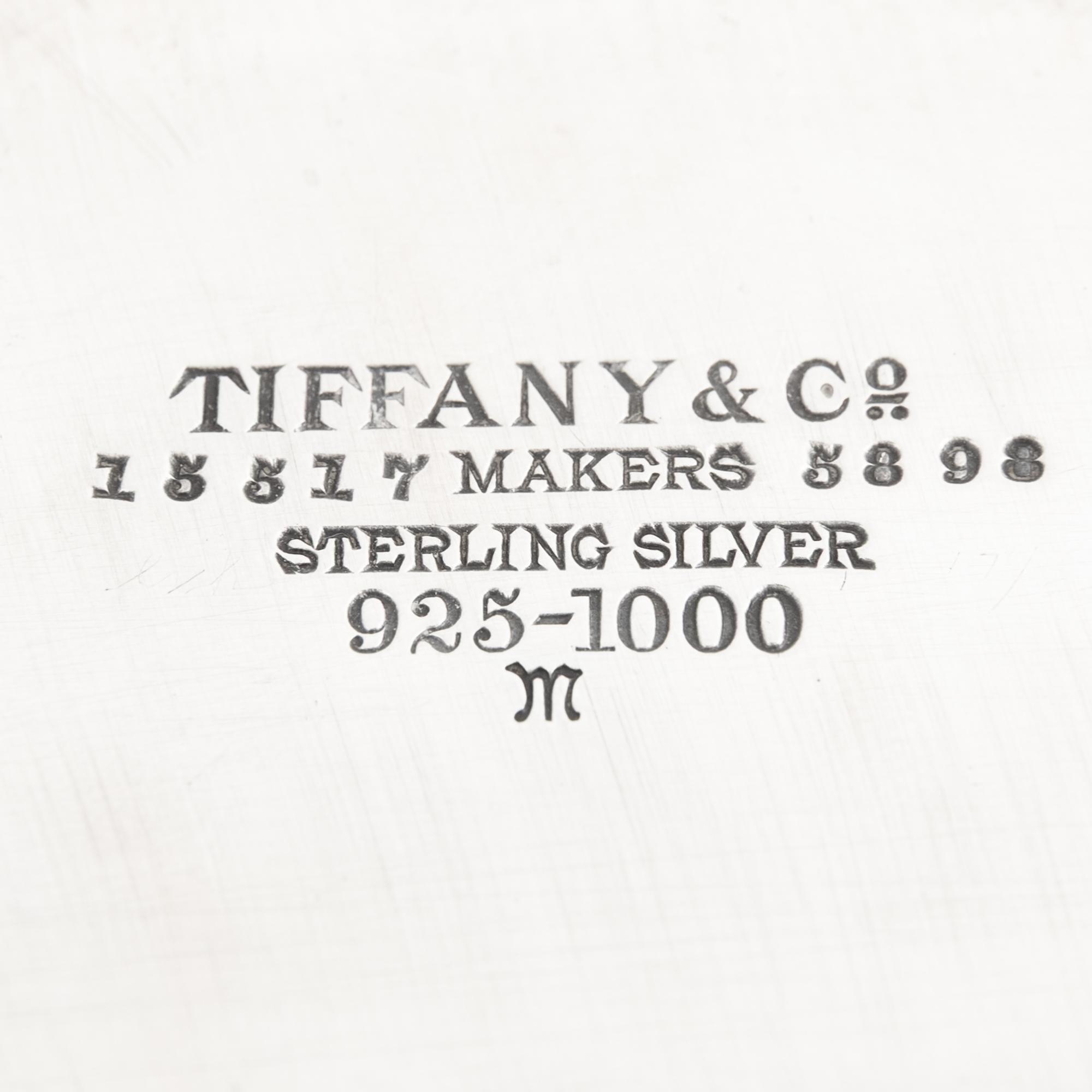 A Tiffany and Co. Silver Bread Basket