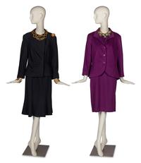Lafayette 148 Ensemble and St. John Suit, Accompanied by a Collection of Costume Jewelry