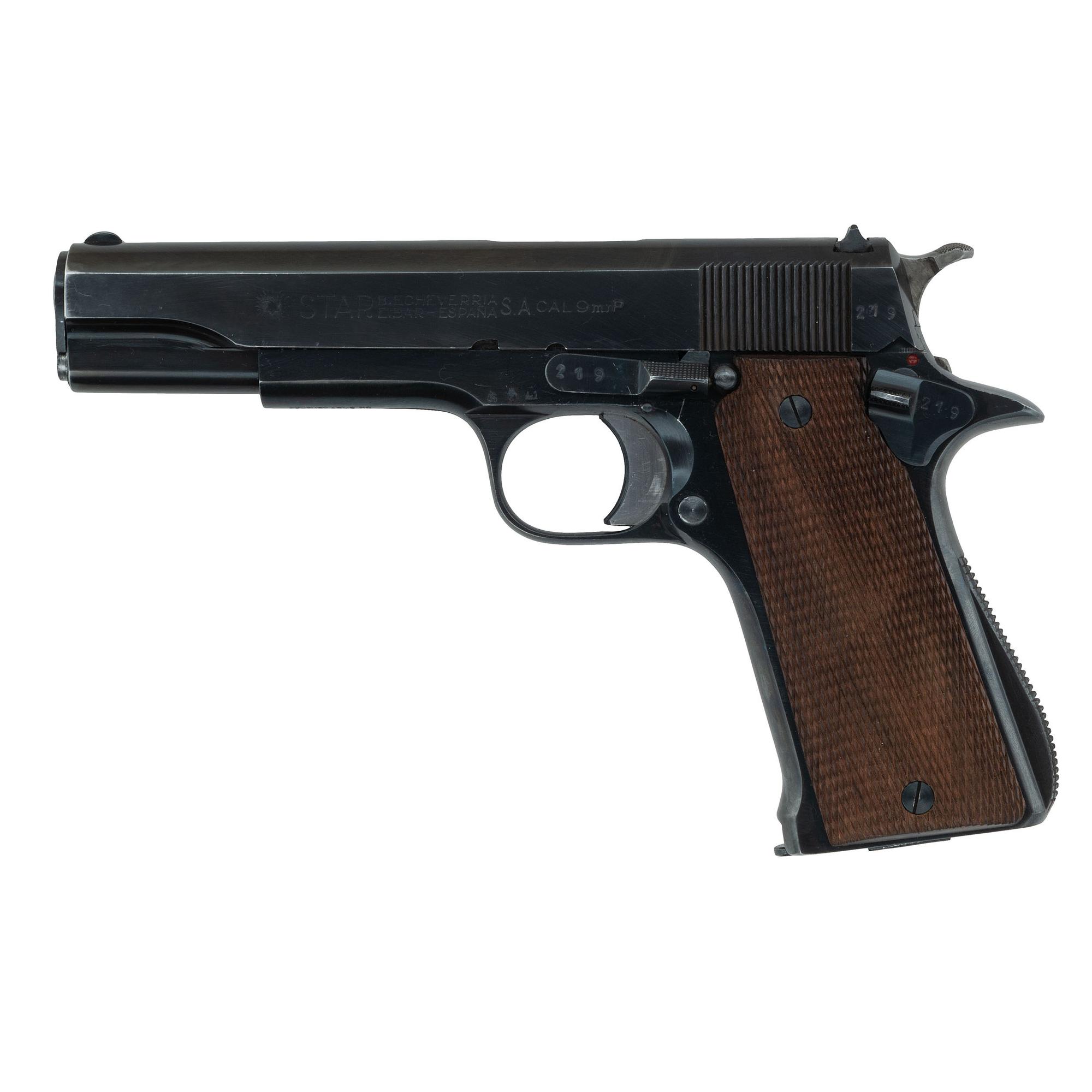 **Star Model B with Police Marked Holster