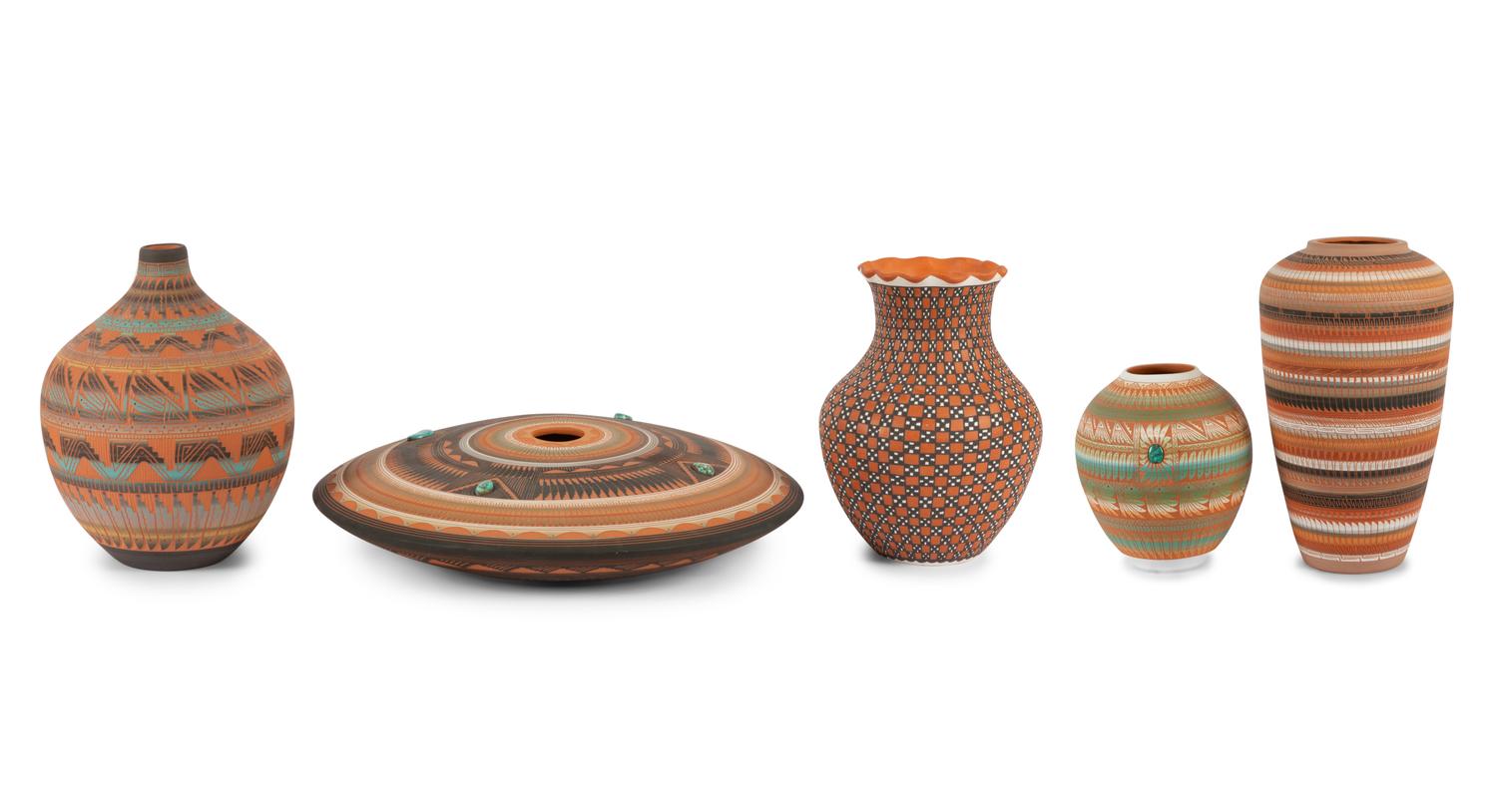 Collection of Navajo and Pueblo Pottery