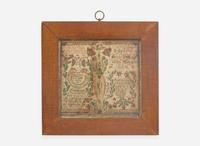 The Weber Bookplate Artist or Abraham Latchlew (1799-1870), Fraktur: Bookplate, dated "1822"