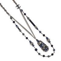 Chanel, "Paris-Shanghai" Enamel & Chain Necklace