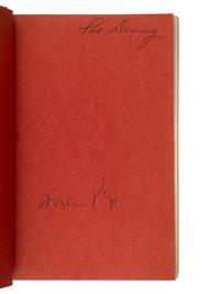 PUZO, Mario (1920-1999). The Godfather . New York: G.P. Putnam's Sons, 1969.