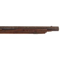Full Stock Leman Percussion Rifle Showing Native American Use