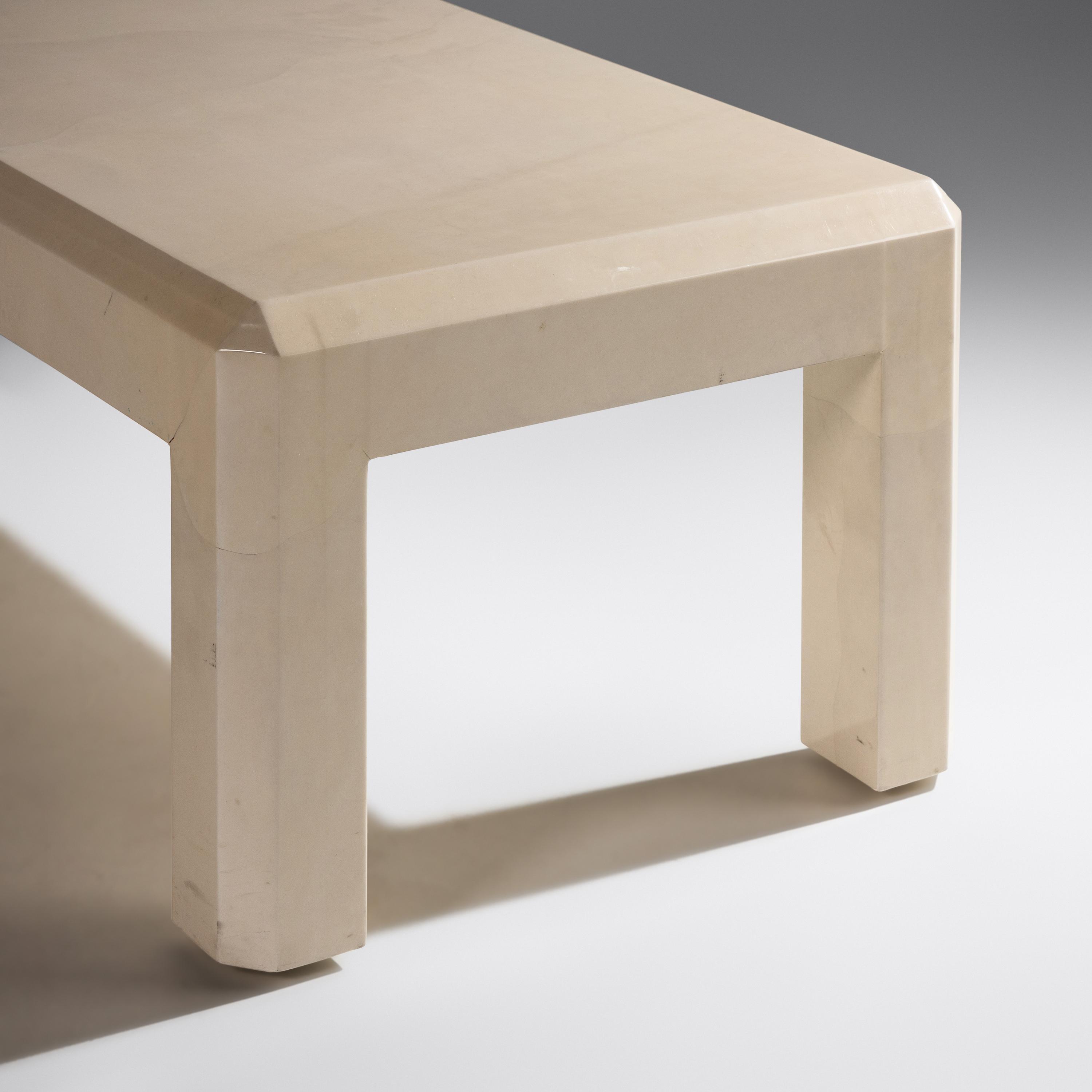 attributed to Karl Springer (German-American, 1931–1991) — Coffee Table