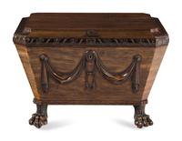 A Regency Mahogany Cellarette