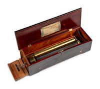 A Four-Air Mandoline Keywind Music Box