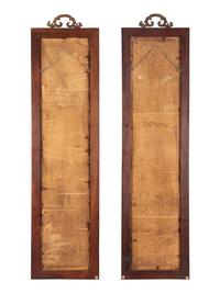 A Pair of Chinese Cloisonné Enamel Hanging Panels, 20th Century 近代 掐絲琺琅七言聯一對