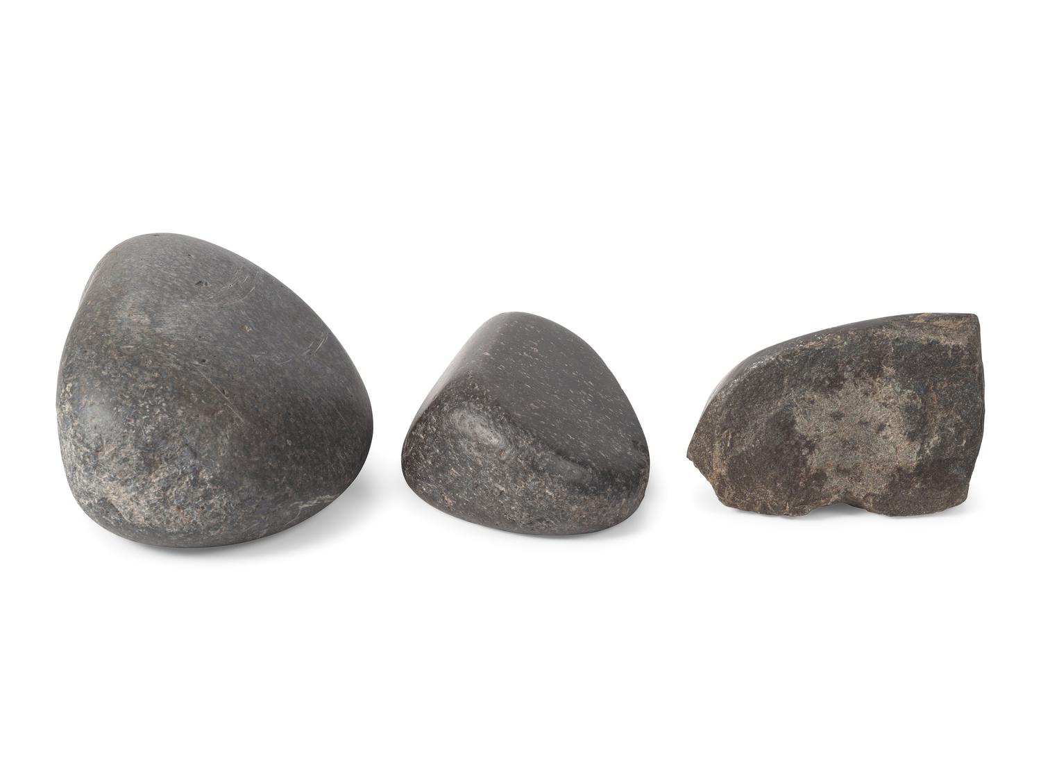 San Lazaro Pueblo Polishing Stones, From the Collection of Forrest Fenn