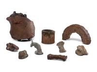 A Collection of Kiln Furniture and Pottery Artifacts