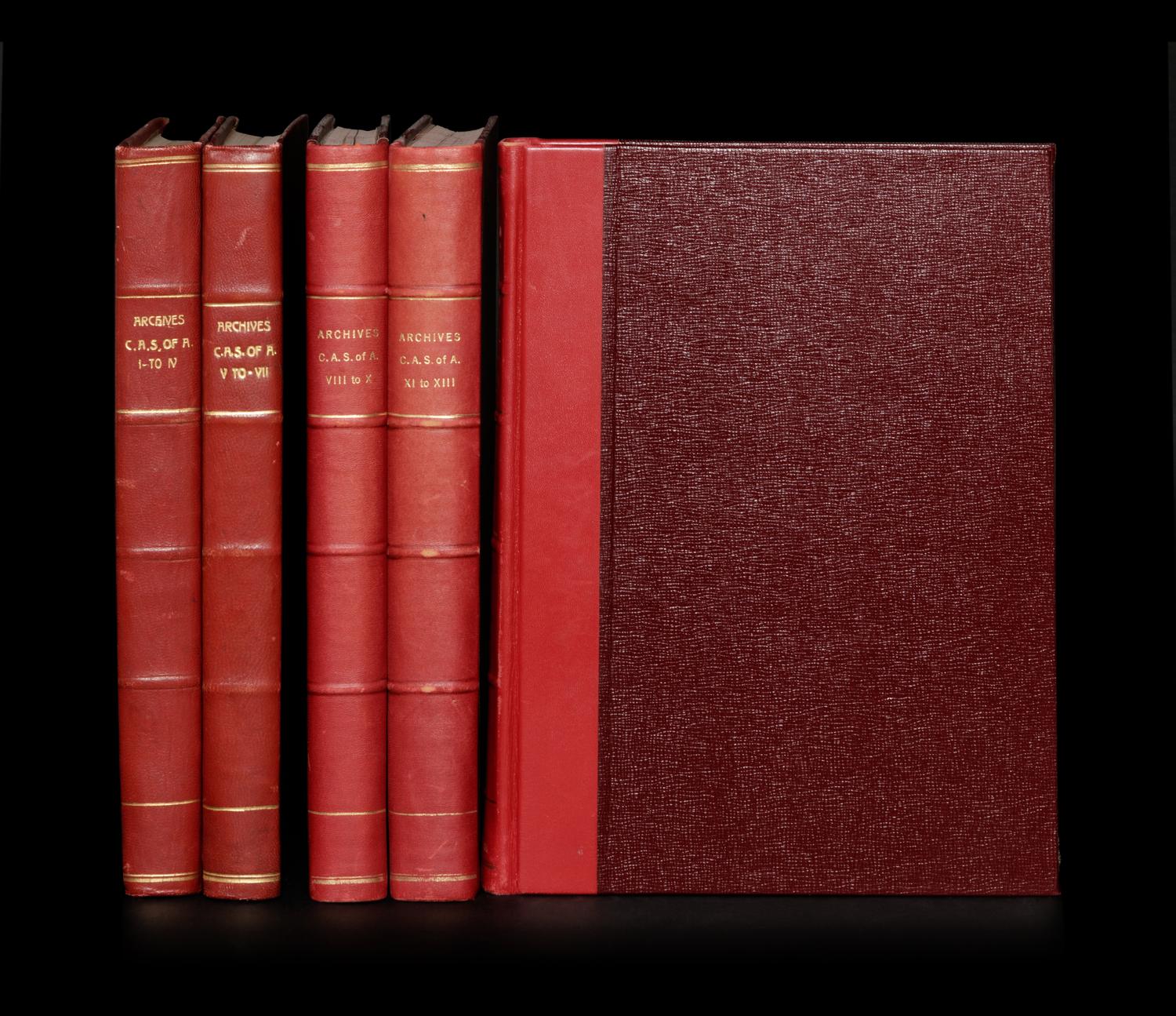 [PERIODICALS] Archives of the Chinese Art Society of America. Volumes 1-8. New York, 1945-1953.