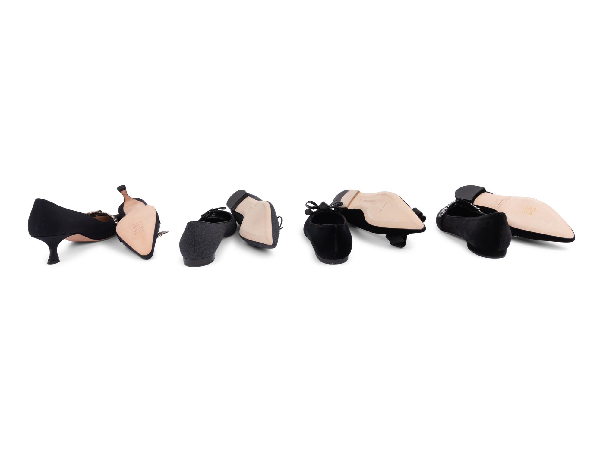 Eight Pairs of Unworn Manolo Blahnik Shoes