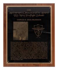 A Group of a USAF Academy Advisory Council and 1992 U.S. Navy Preflight Schools Awards Presented to Hall of Fame Oklahoma Football Coach Bud Wilkinson and a 16mm American Red Cross National Water Safety Test PSA Film