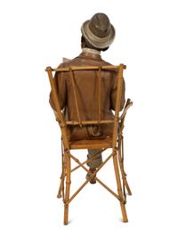 A Goldscheider Painted Terracotta Figure