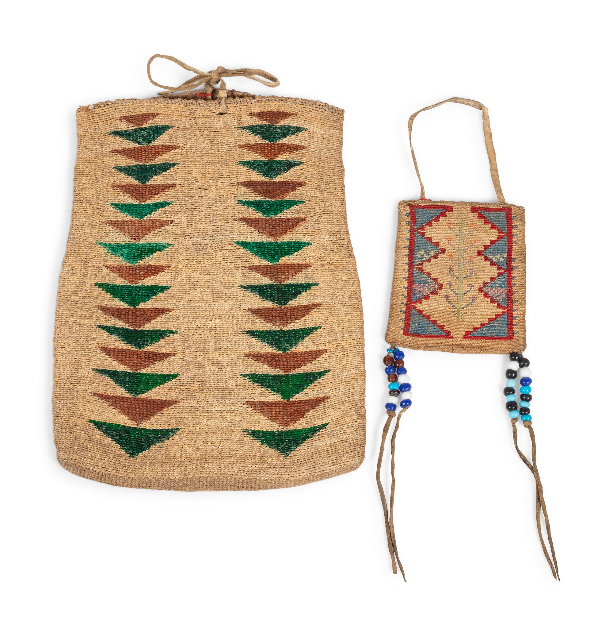 Plateau Corn Husk Pouch and Bag
