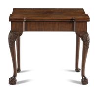A George II Mahogany Games Table