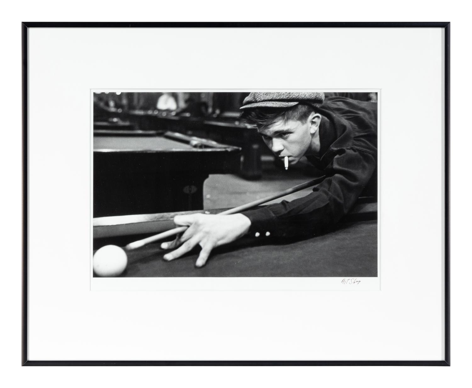 Art Shay (1922-2018) West Side Pool Player, 1950