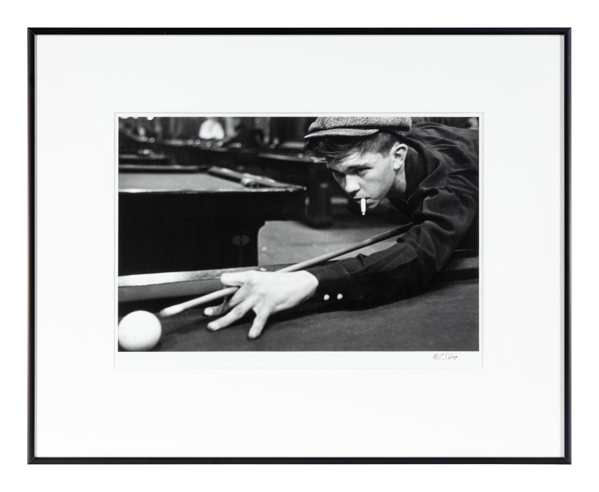Art Shay (1922-2018) West Side Pool Player, 1950