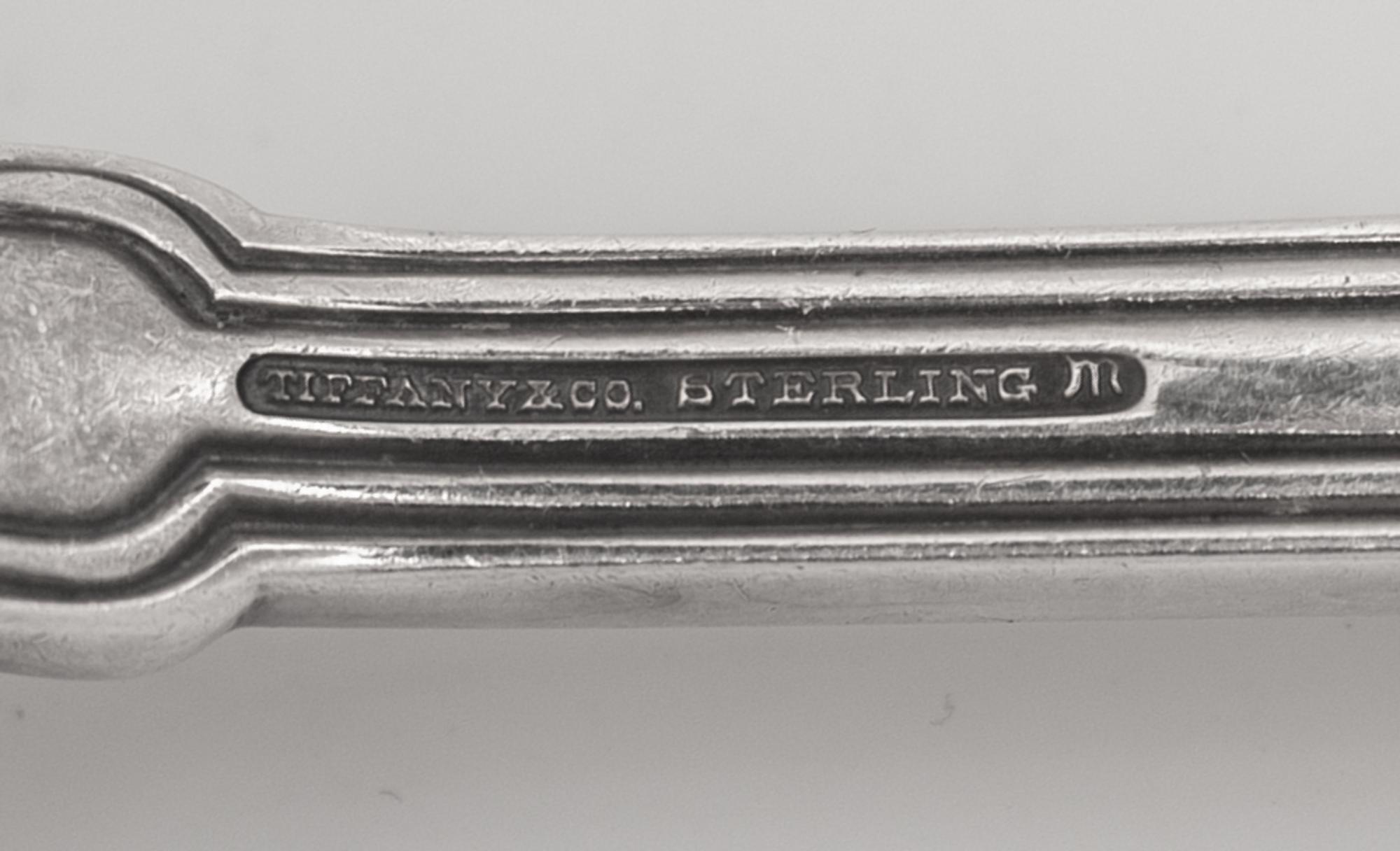 A Tiffany and Co. Hamilton Silver Flatware Service