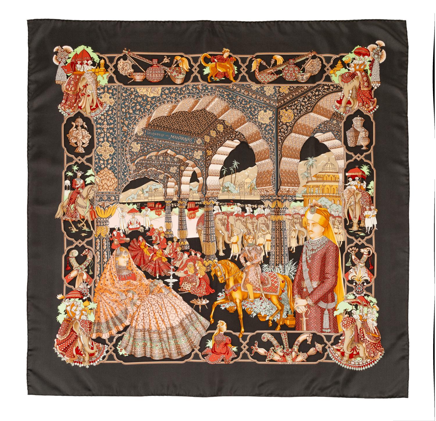 Hermès 90cm Silk Scarf