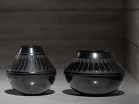 Blackware Pottery Jars