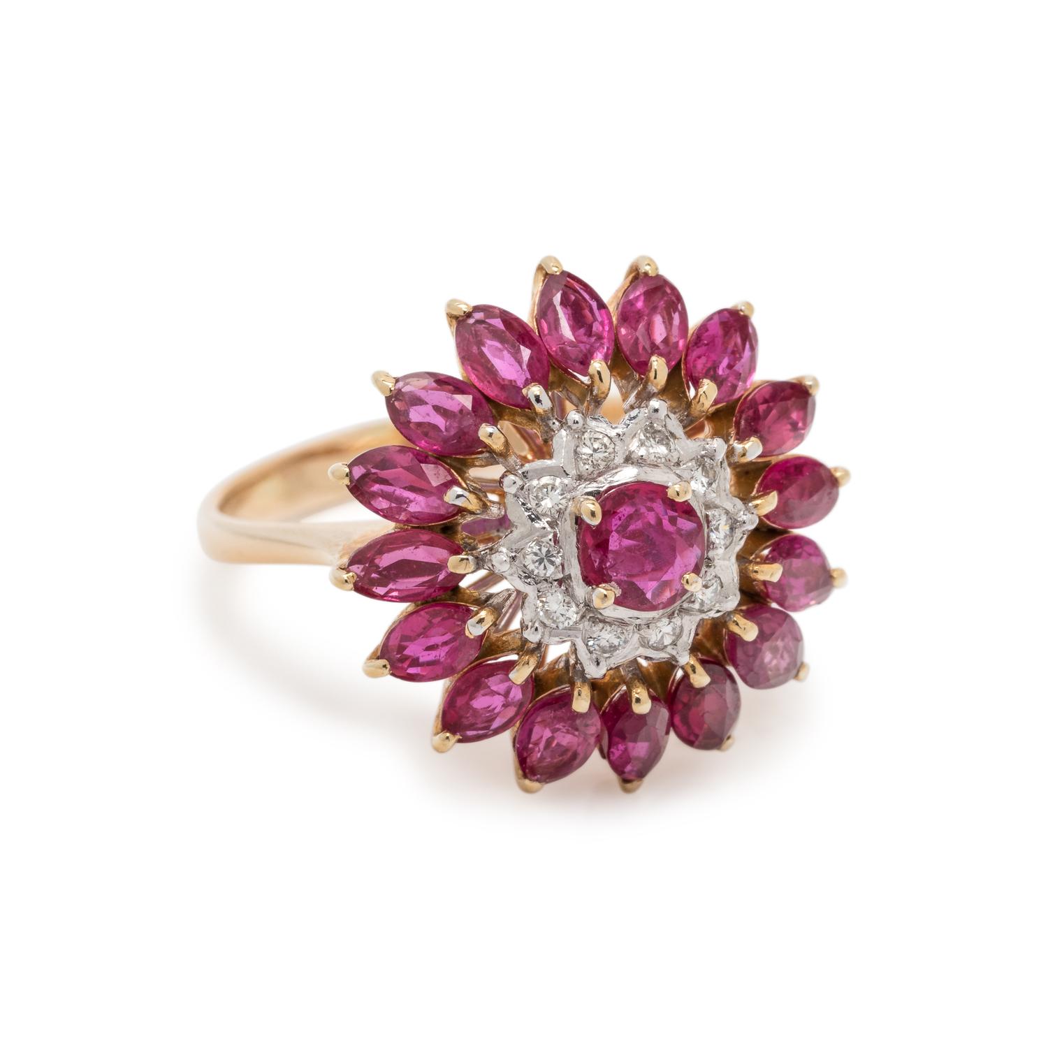 RUBY AND DIAMOND RING