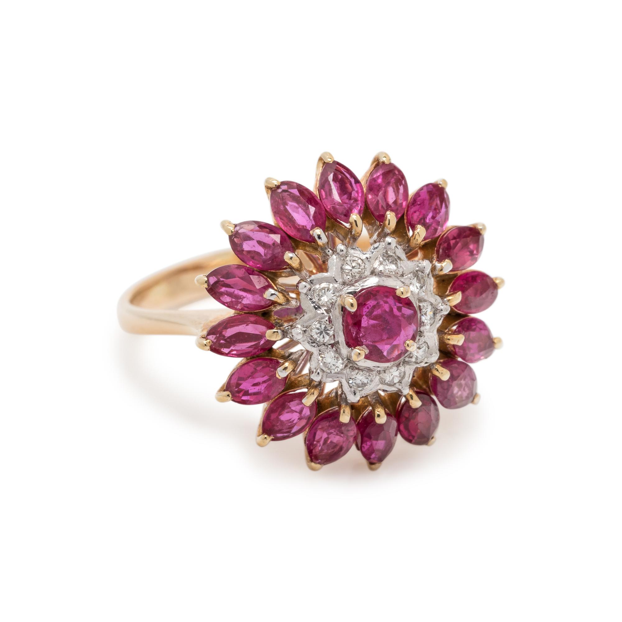 RUBY AND DIAMOND RING
