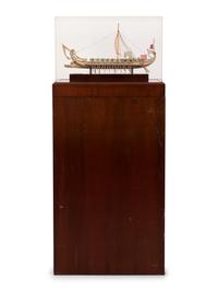 A Cased Model of a Roman Bireme