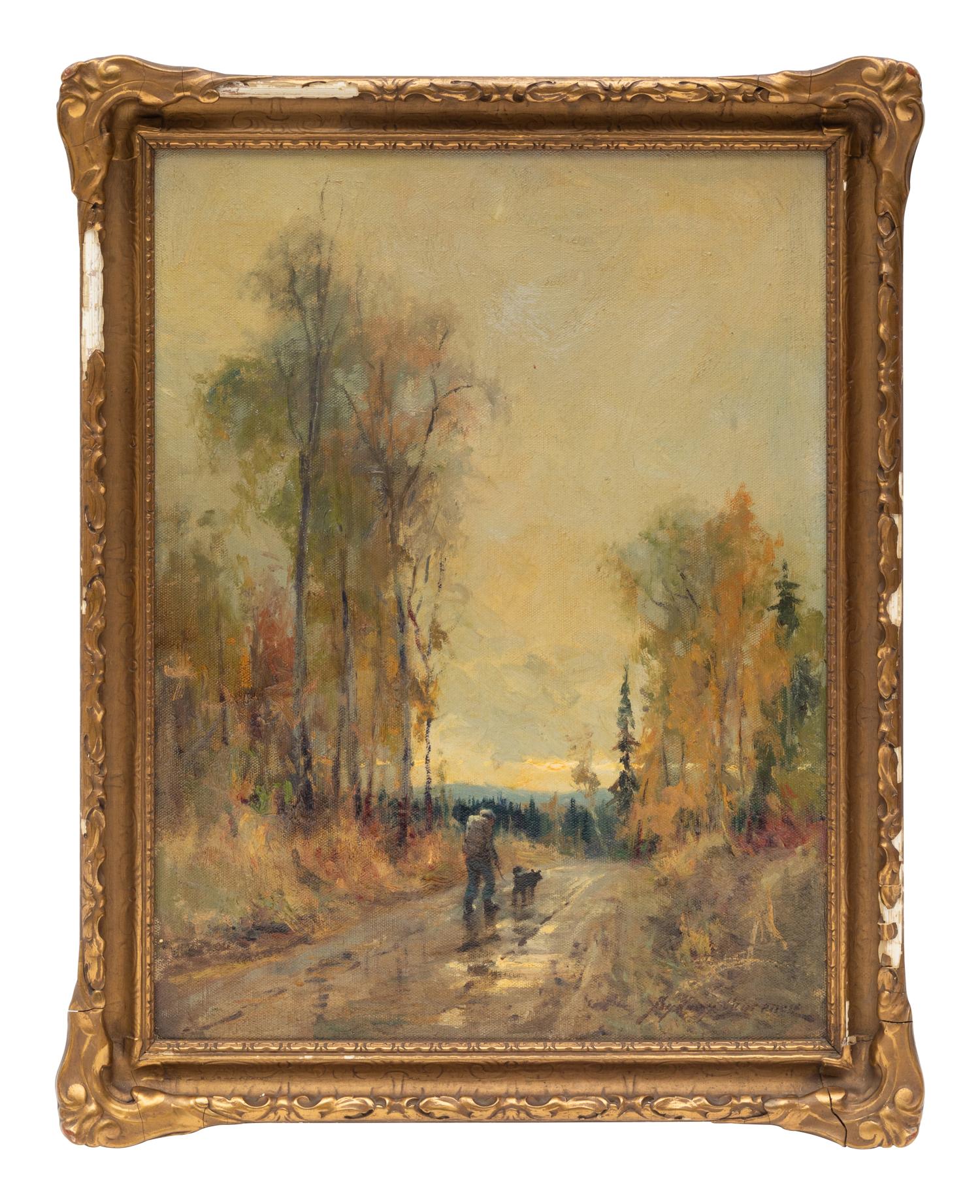 Hiker with Dog