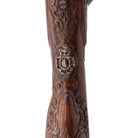 Contemporary Flintlock Jaeger Rifle with Actaeon and Diana Motifs