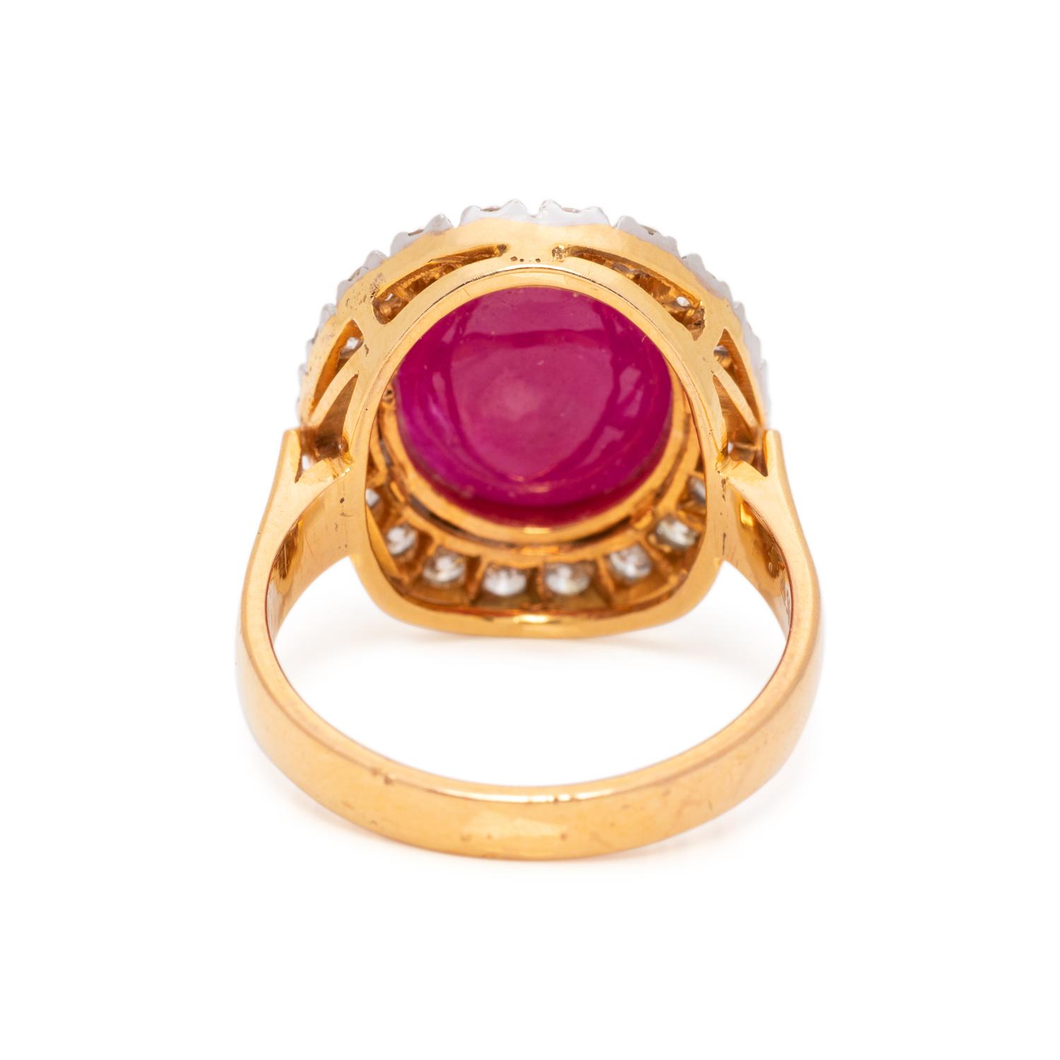 RUBY AND DIAMOND RING