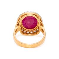 RUBY AND DIAMOND RING