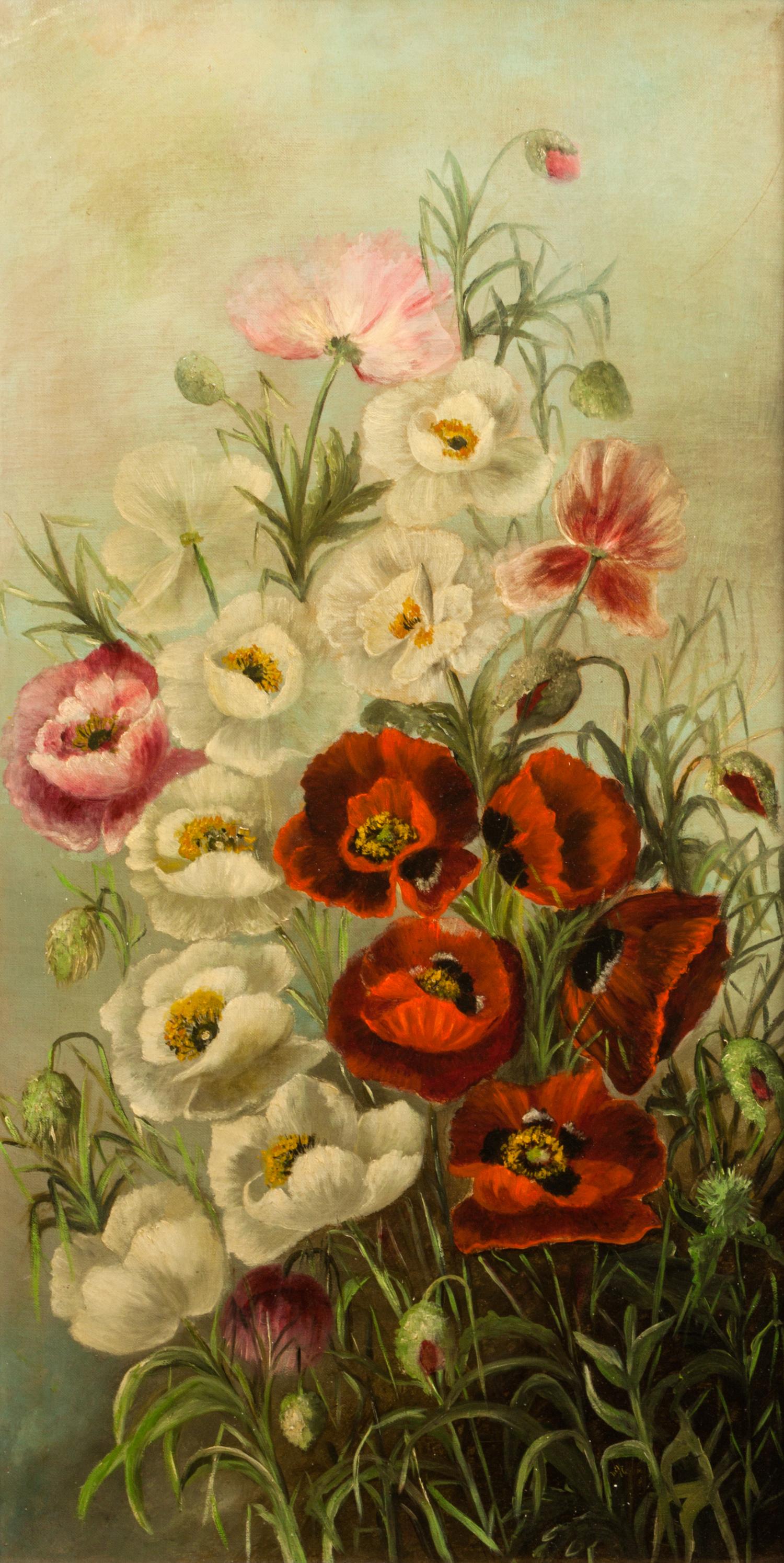 Artist Unknown, (Late 19th/Early 20th century), Still Life of Flowers