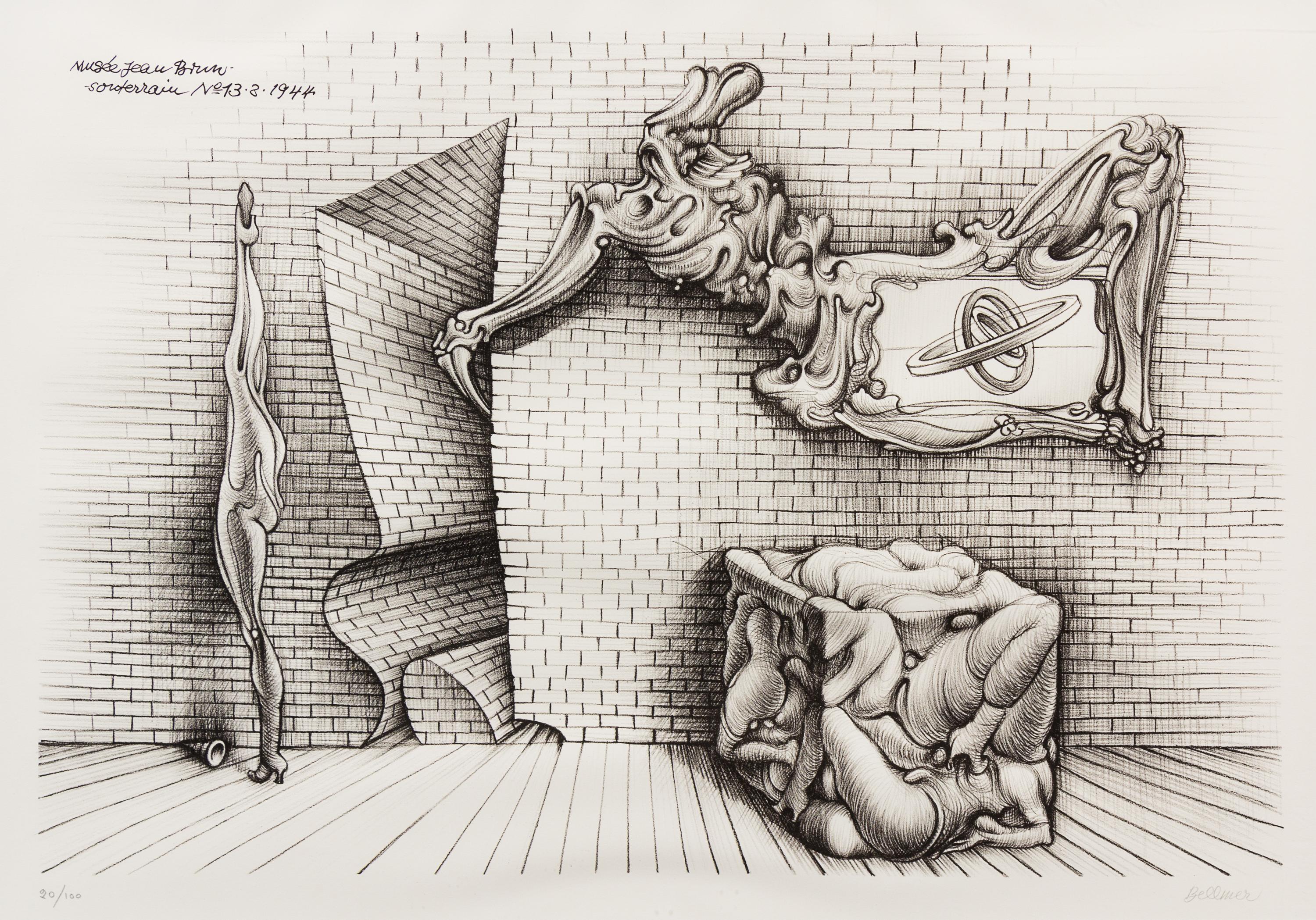 Hans Bellmer, (German, 1902–1975), Souterrain No. 13, c. 1965