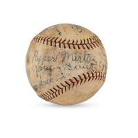 A 1930s World Champion Era St. Louis Cardinals Team Signed Autograph Baseball (PSA and JSA Letters of Authenticity),