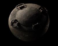 A Greek Bronze Cauldron with Lid