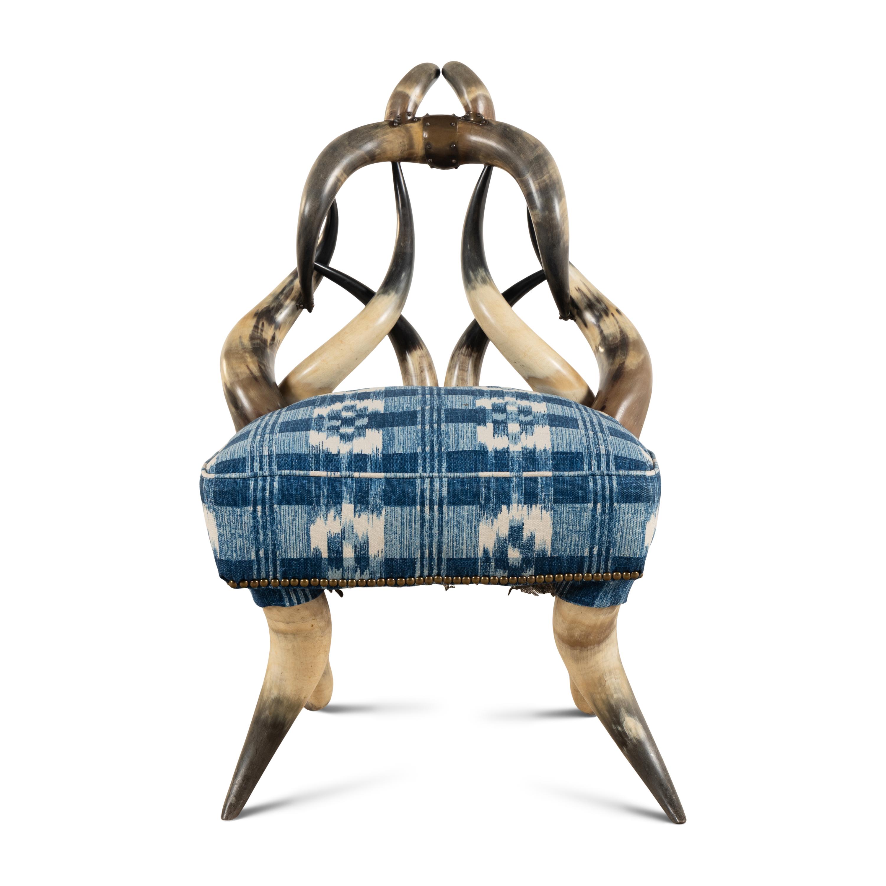 A Victorian Horn Side Chair