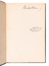 WILSON, Woodrow (1856-1924). Address of the President of the United States Delivered at a Joint Session of the Two Houses of Congress April 2, 1917 . Garden City, NY: Doubleday, Page & Company, 1917.