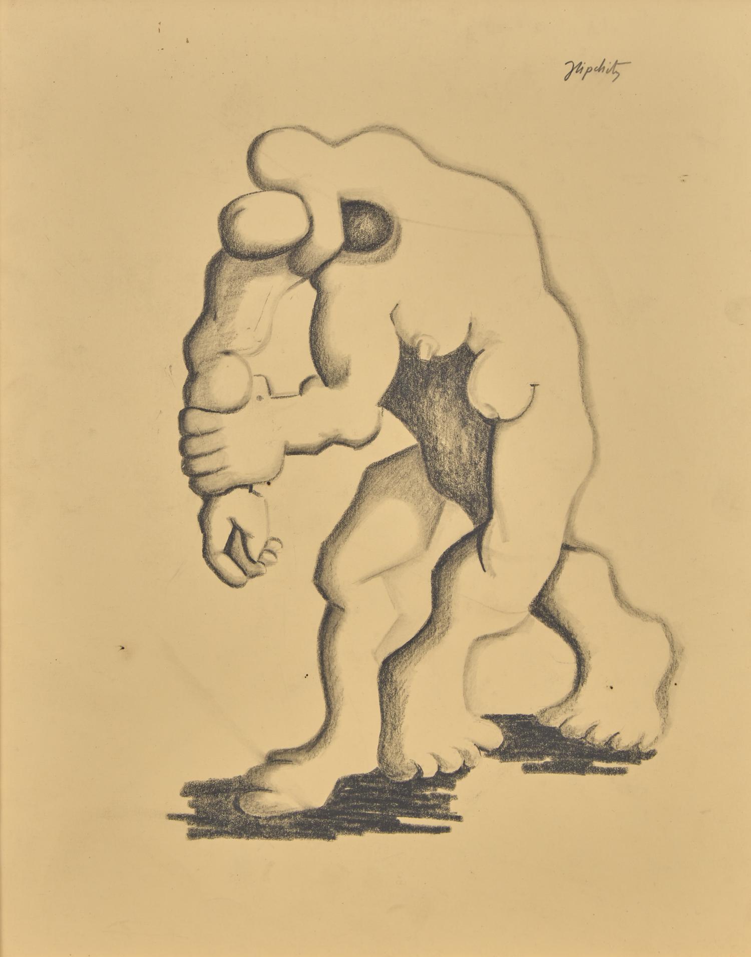 Prometheus Strangling the Vulture