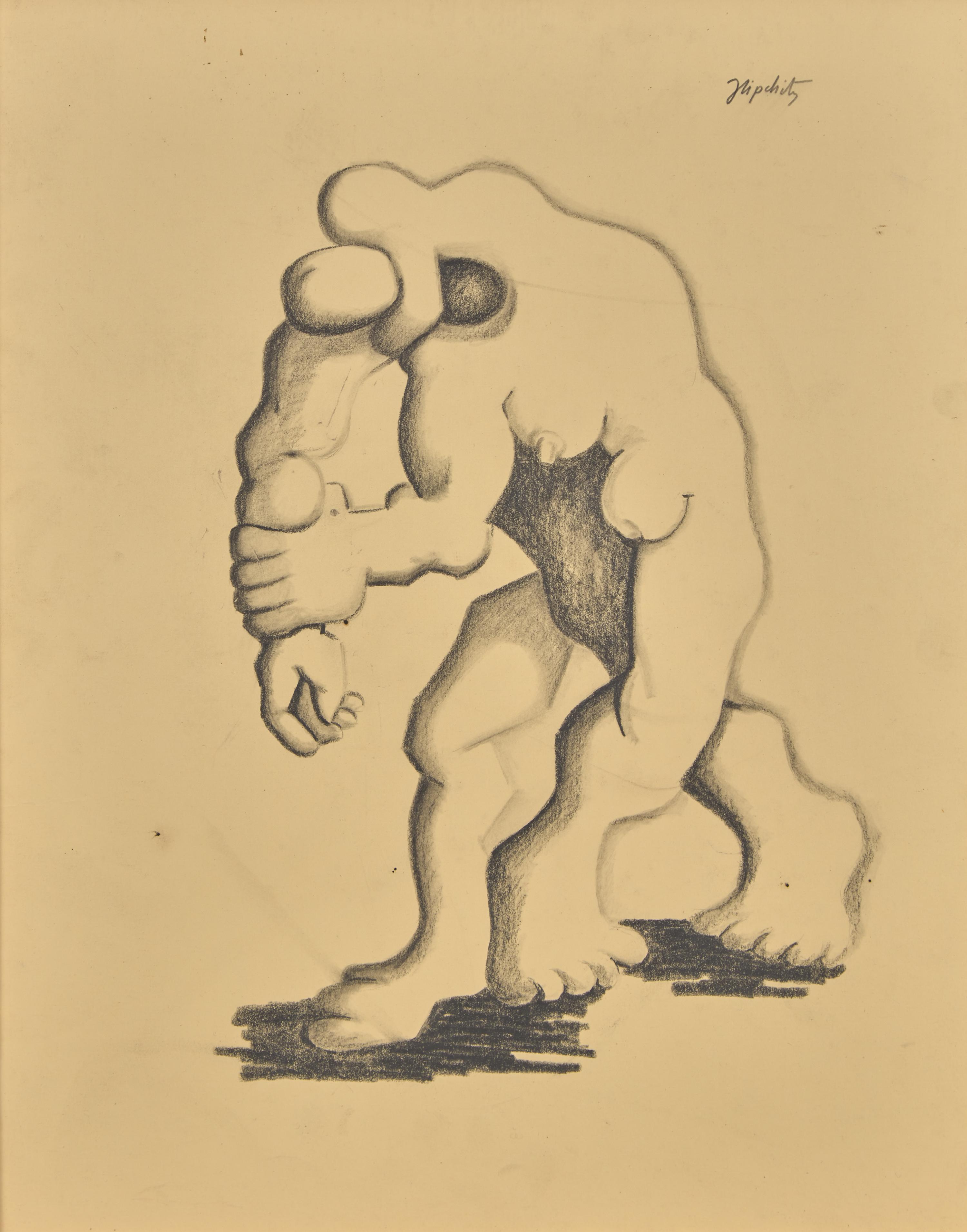 Prometheus Strangling the Vulture