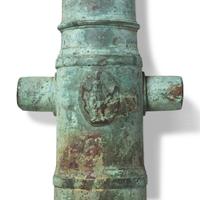 A Revolutionary / War of 1812 Bronze Cannon, Possibly from Paul Revere's Foundry