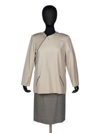 Geoffrey Beene Zippered Top and Skirt