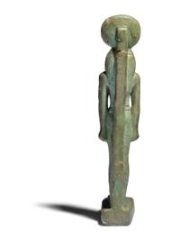 An Egyptian Faience Horus Amulet