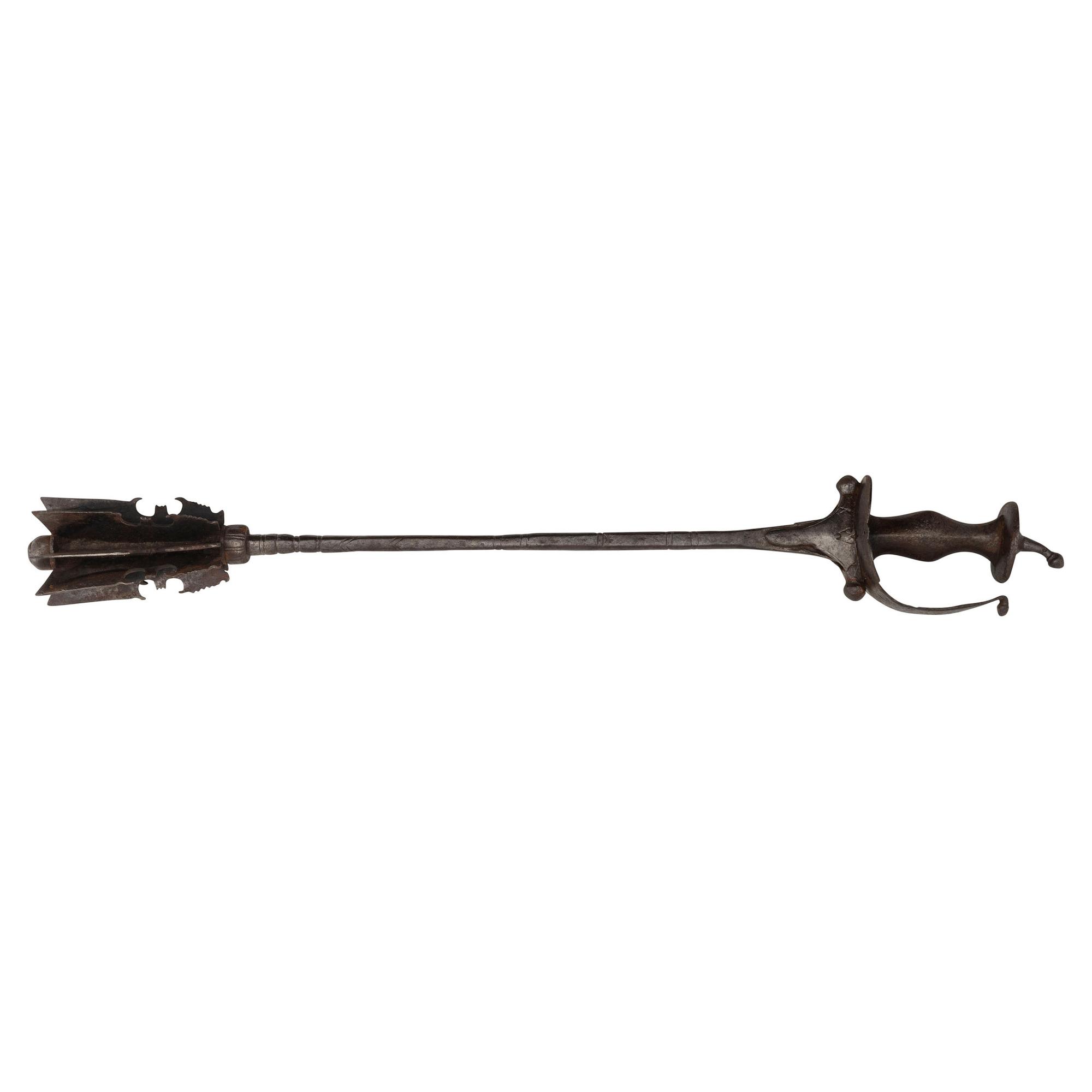 An Indo-Persian Shishpar (Flanged Mace)
