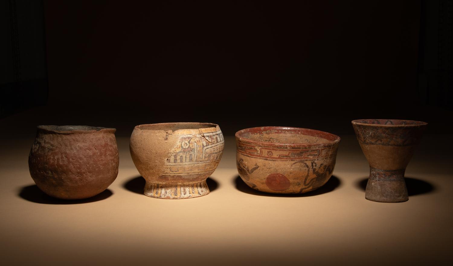 Four Maya Bowls