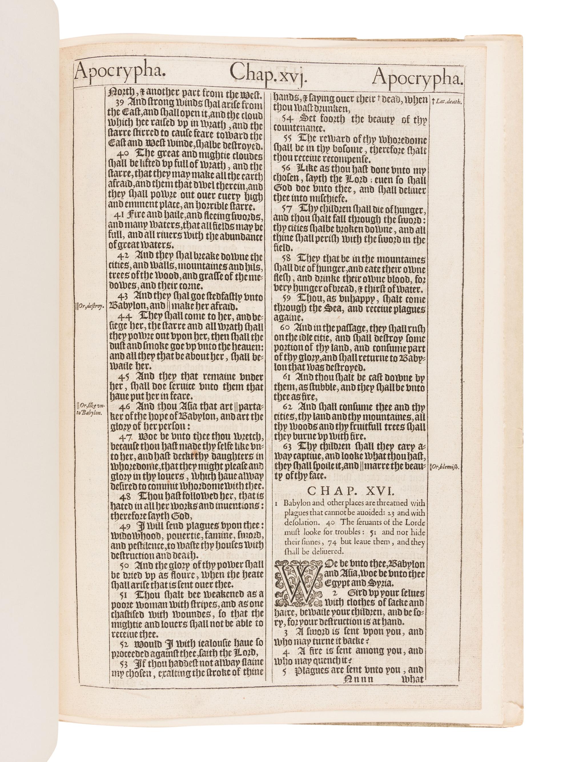 [GRABHORN PRESS – BOOK CLUB OF CALIFORNIA]. LOWES, John Livingston and Louis I. NEWMAN. A Leaf from the 1611 King James Bible . San Francisco: The Grabhorn Press for The Book Club of California, 1937.