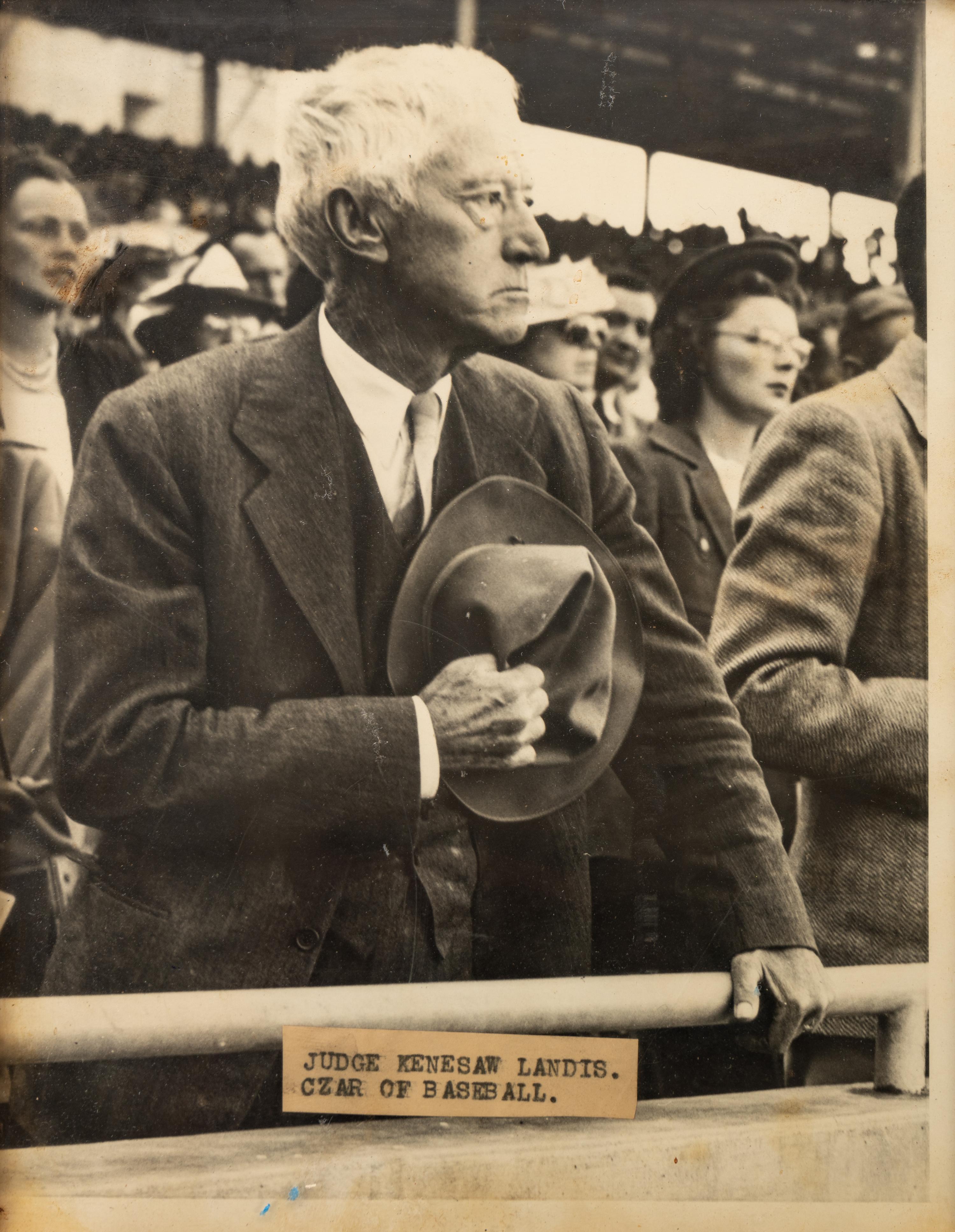 A Group of Original 1930-40s Baseball International News Photographs,