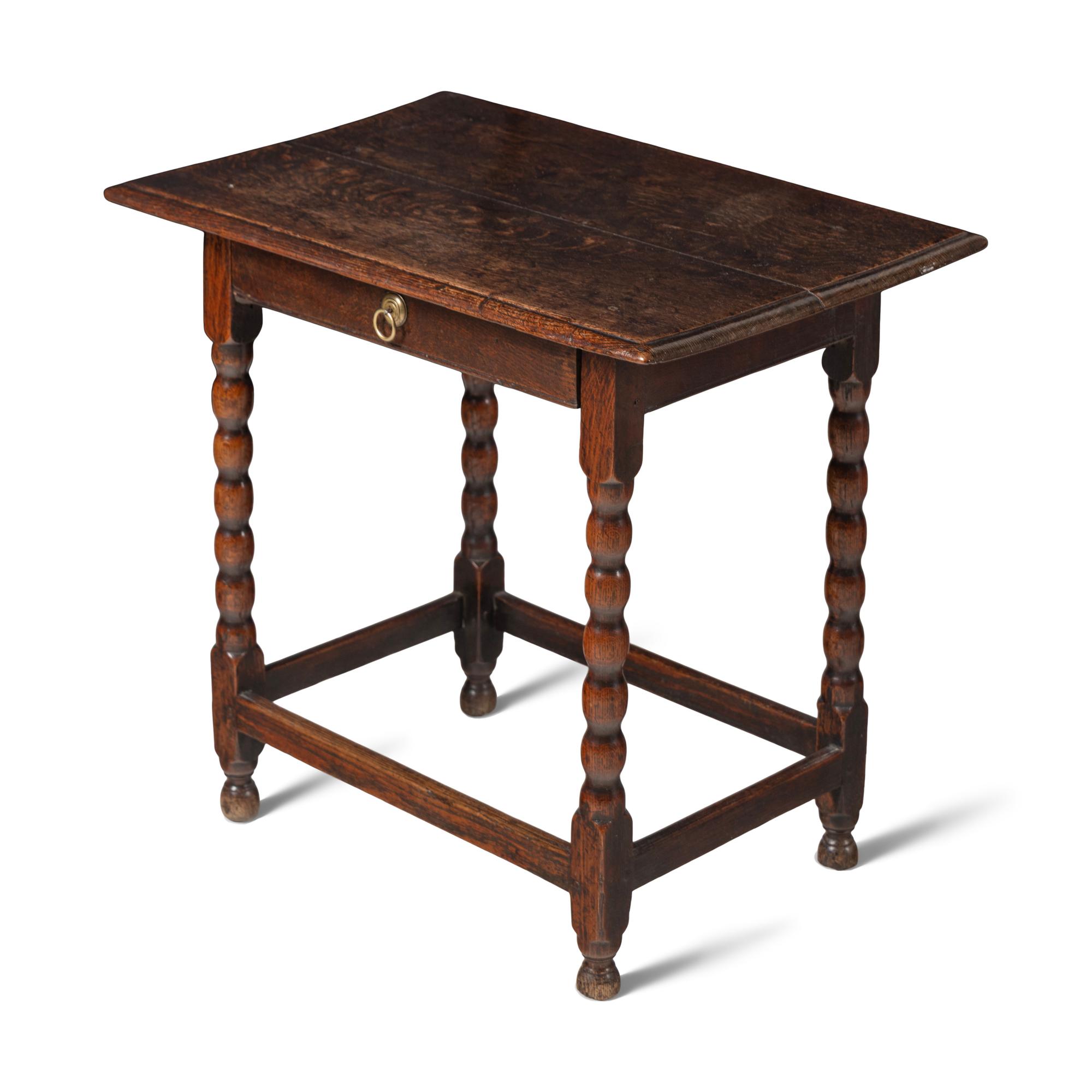 An English Oak Side Table