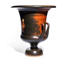 An Apulian Gnathian-Ware Calyx-Krater